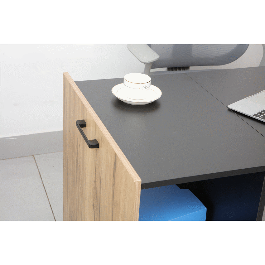 Adaptive Desk, With  Bookshelf