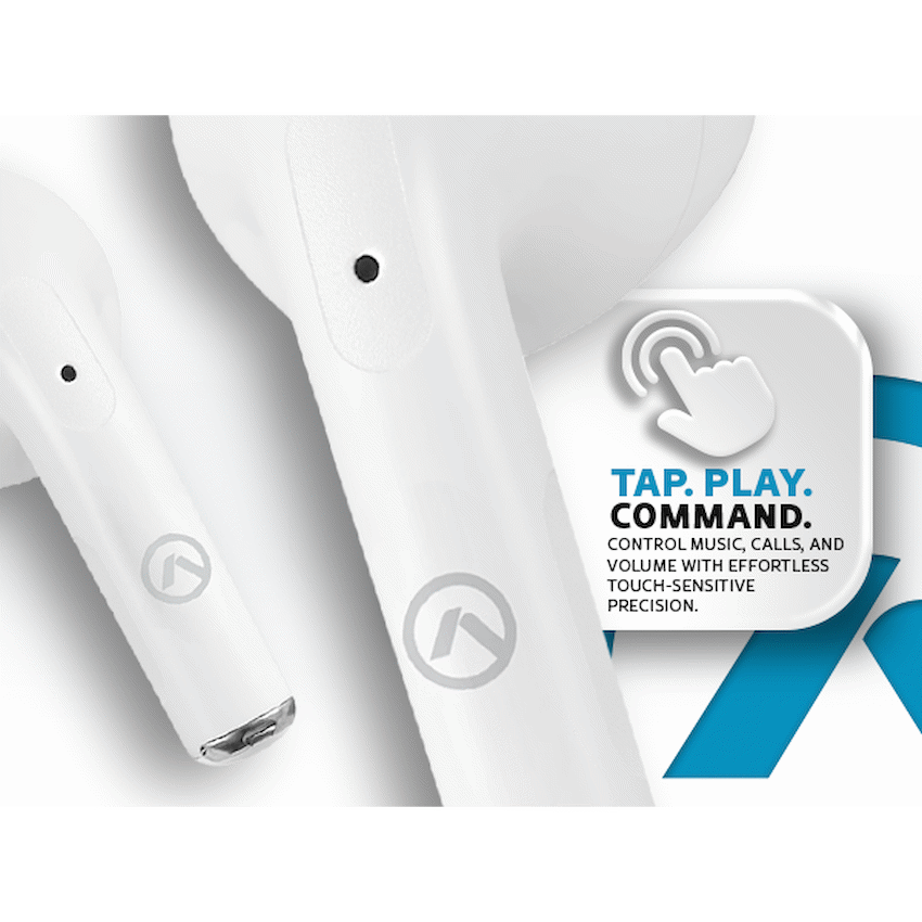Amplify Note 3.0 Series TWS Earphones - White