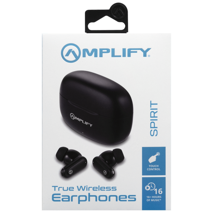 Amplify Spirit Series TWS Earphone - Black