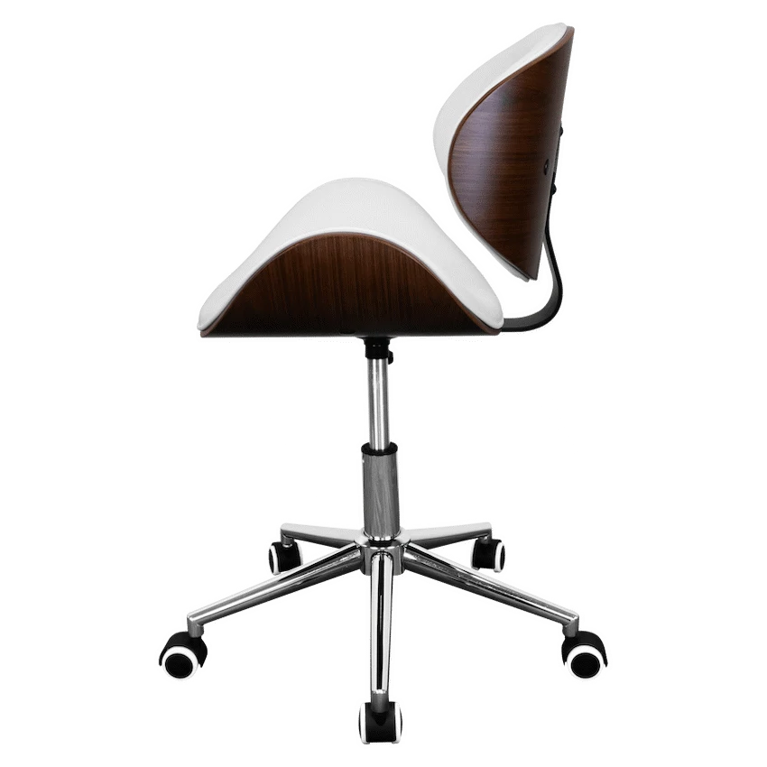 Amos Mid Back Office Chair - White