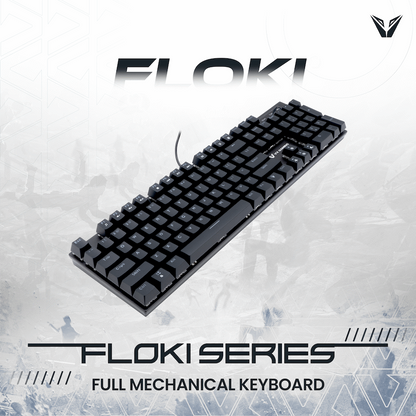 VX Gaming Floki RGB Full Mechanical Keyboard