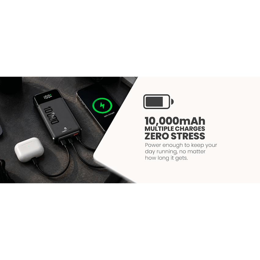 Volkano Roma Series 10000mah P.D. 20W Power Bank