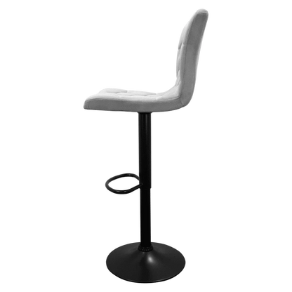 Bayer Large Barstool Grey with black base