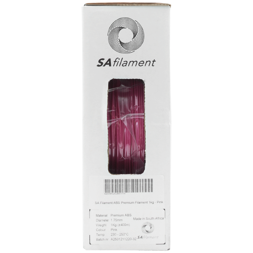 SA Filament ABS Premium Filament 1kg - Pink