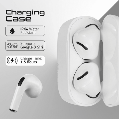 Amplify Astro 2 Series True Wireless Earphones - White