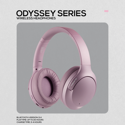 Volkano Odyssey ANC Bluetooth Wireless Headphone - Rose Gold