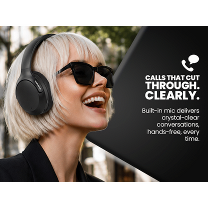 Volkano Odyssey ANC Bluetooth Wireless Headphone - Black