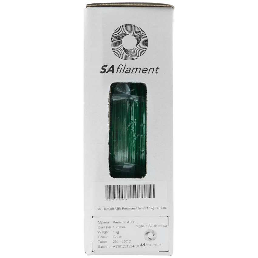 SA Filament ABS Premium Filament 1kg - Green