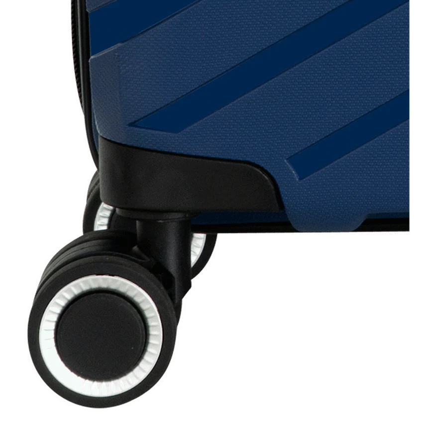 Travelwize Java PP 4-Wheel Spinner 55cm Luggage - Azure