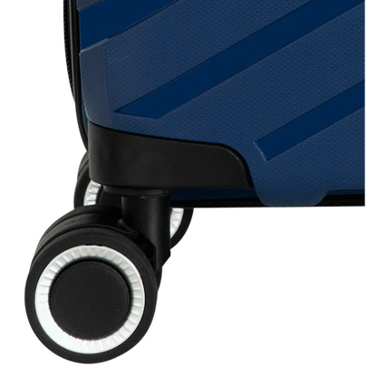 Travelwize Java PP 4-Wheel Spinner 55cm Luggage - Azure