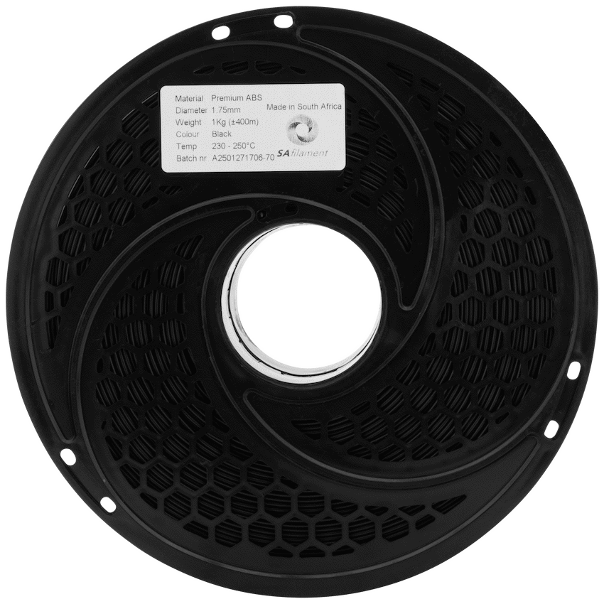 SA Filament ABS Premium Filament 1kg - Black