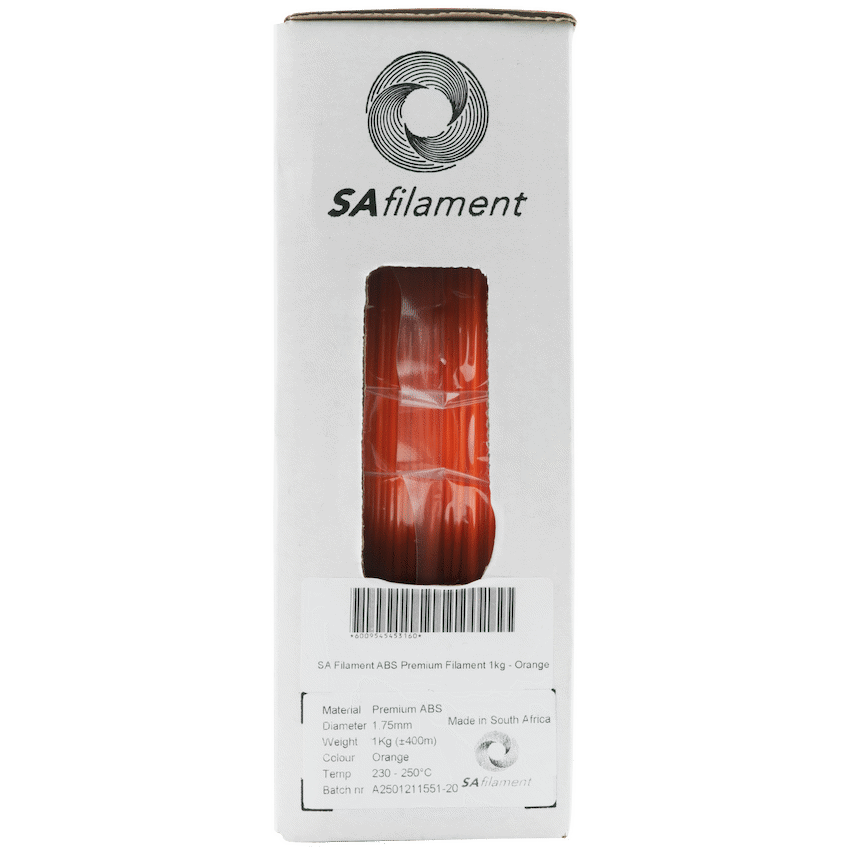 SA Filament ABS Premium Filament 1kg - Orange