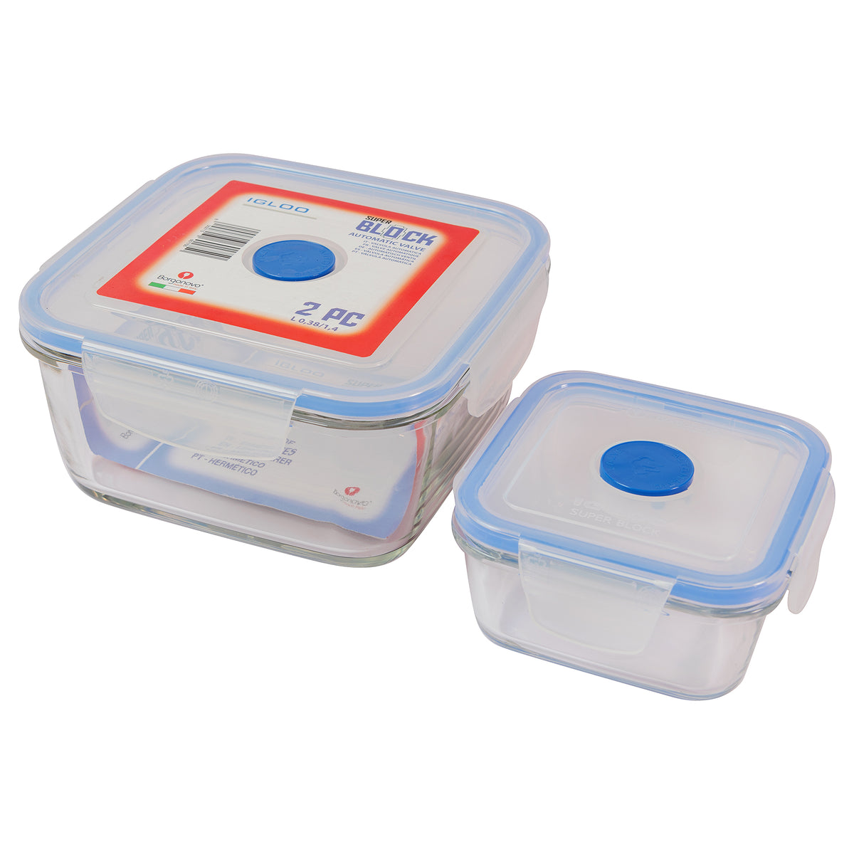 Borgonovo Superblock Square 2pc Set