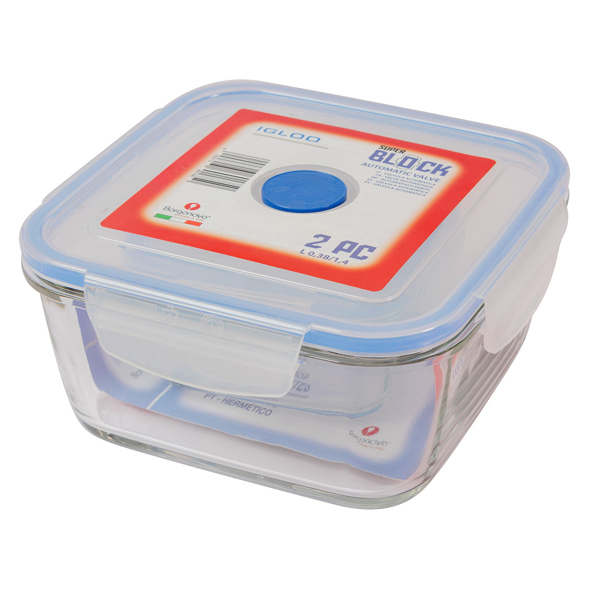 Borgonovo Superblock Square 2pc Set