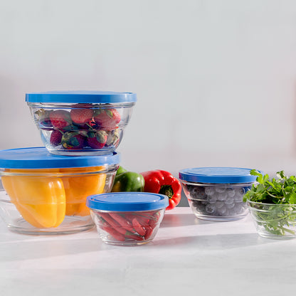 Borgonovo Lambada Bowl 5pc Set Blue
