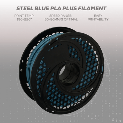 SA Filament Silk PLA Plus Filament 1kg - Steel Blue