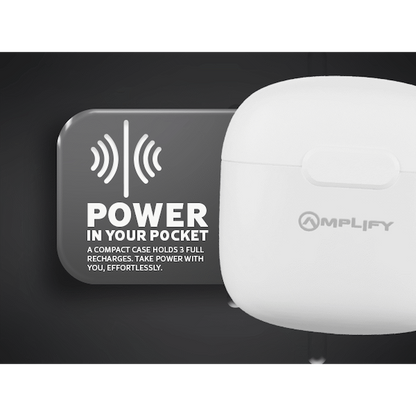 Amplify Note 3.0 Series TWS Earphones - White