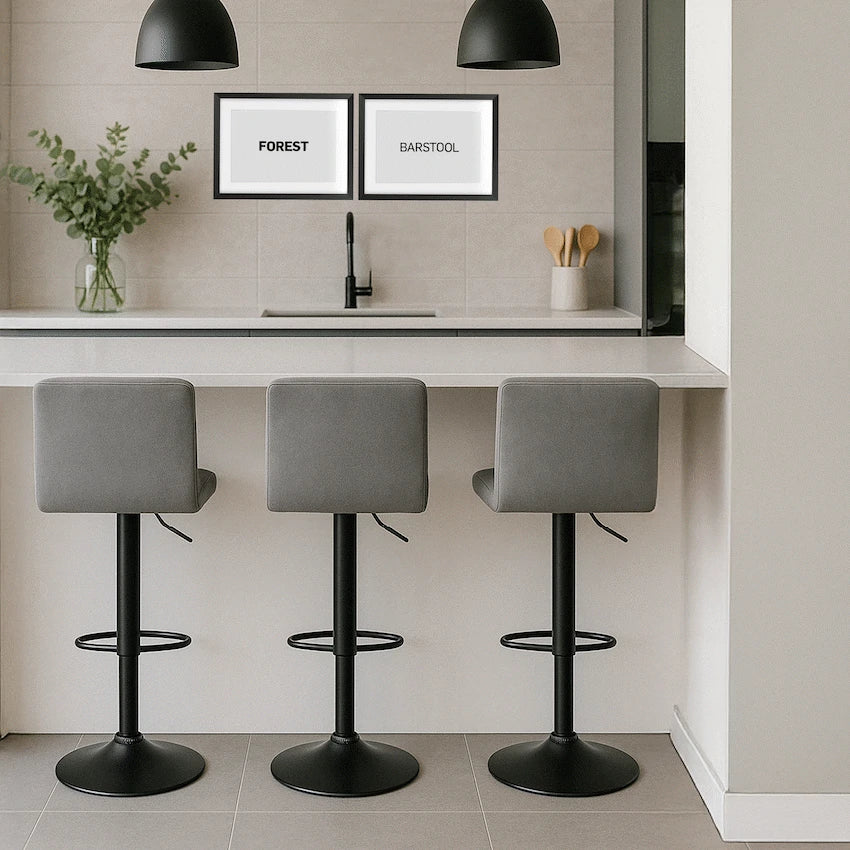 Forest Barstool Grey