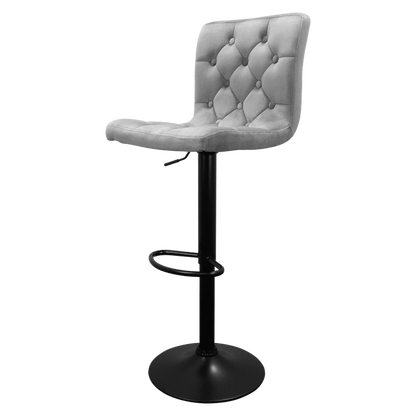 Bayer Large Barstool Grey with black base