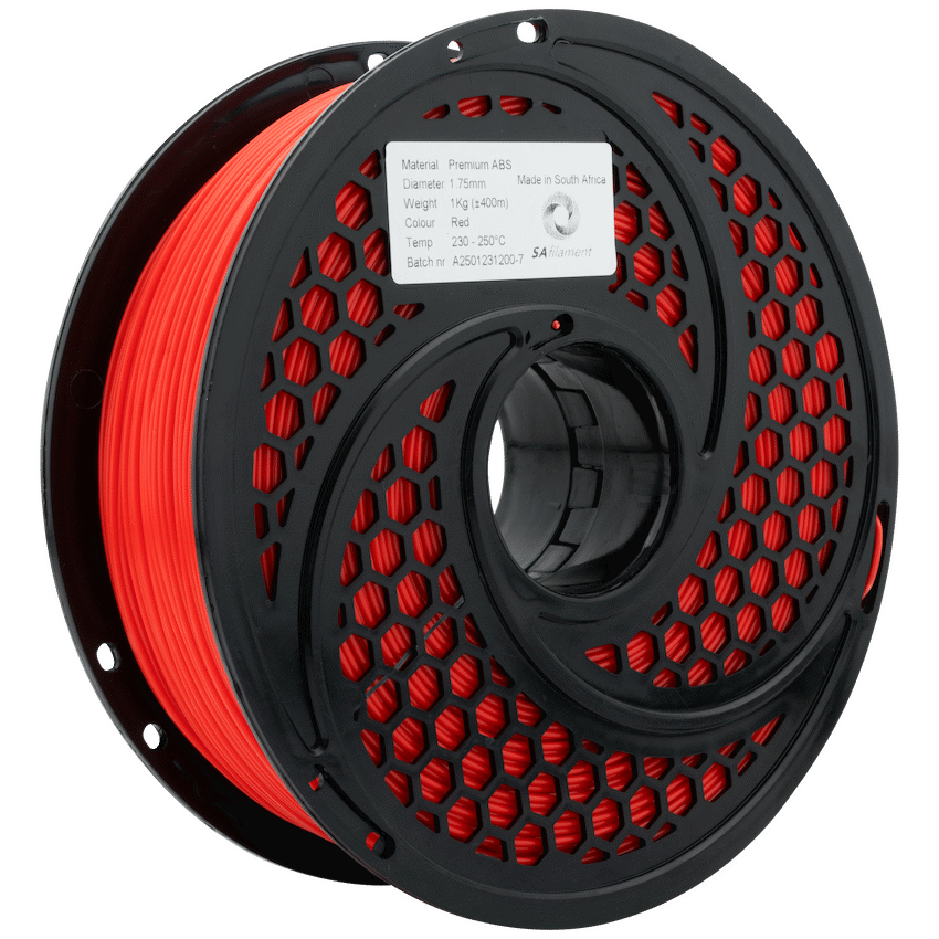 SA Filament ABS Premium Filament 1kg - Red