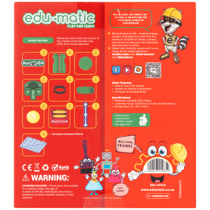 Edu-matic Volt Lab Ball Launcher Circuit