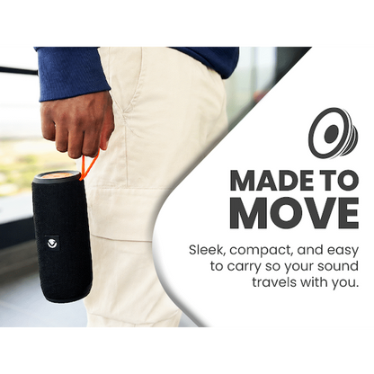 Volkano Stun 2.0 Series Bluetooth Speaker - Black