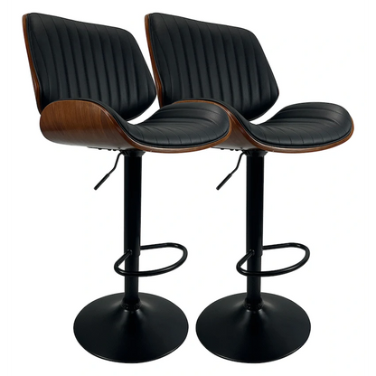 Everfurn Petunia Swivel Barstool (2 Pack)