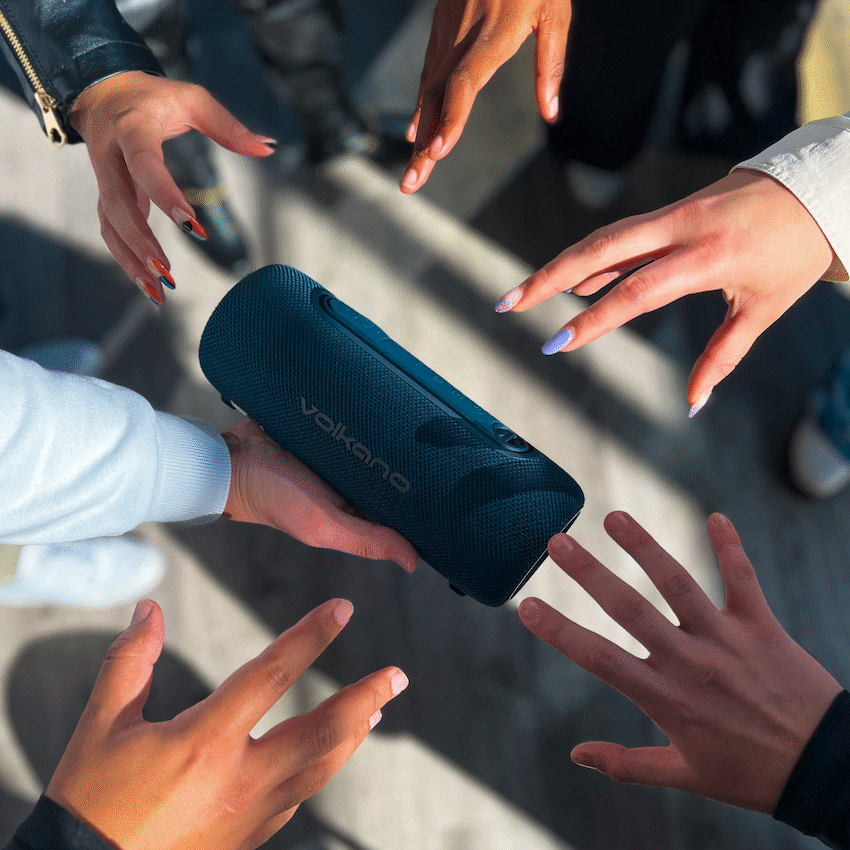 Volkano Mini Mamba 2.0 Series Bluetooth Speaker - Blue