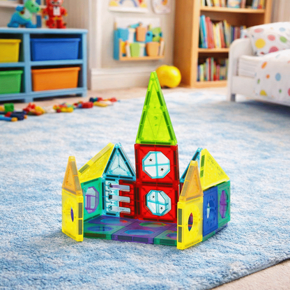 56 Magnetic Tiles, Windows and Stickers