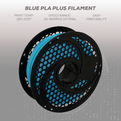 SA Filament Silk PLA Plus Chrome Filament 1kg - Blue