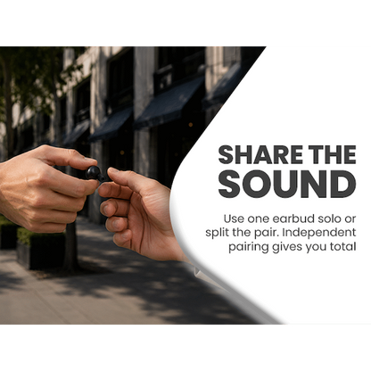 Volkano Scorpio Series True Wireless Earphones - Black