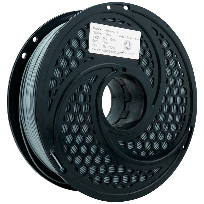 SA Filament ABS Premium Filament 1kg - Silver