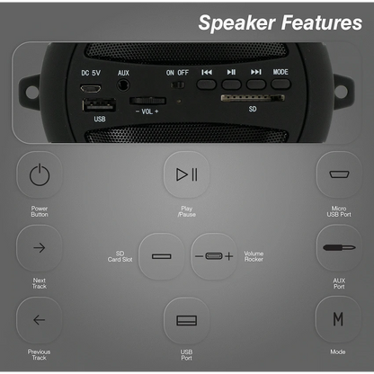 Volkano Bazooka Speaker