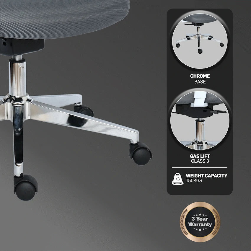 Everfurn Mercury High Back Office Chair