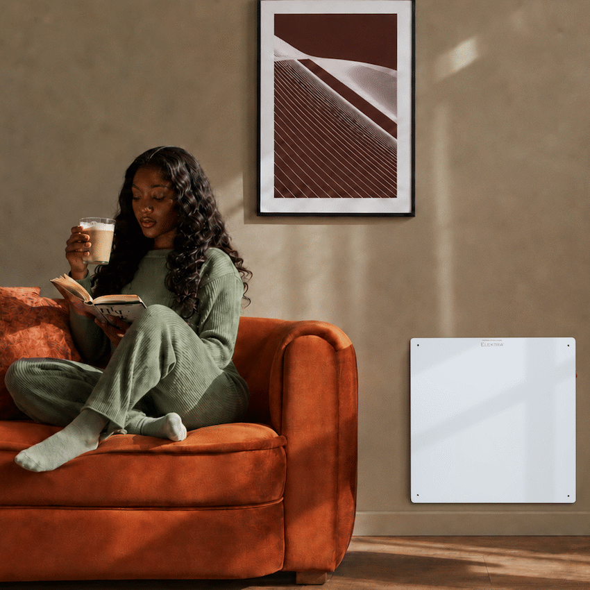 Elektra Wall Mountable Panel Heater