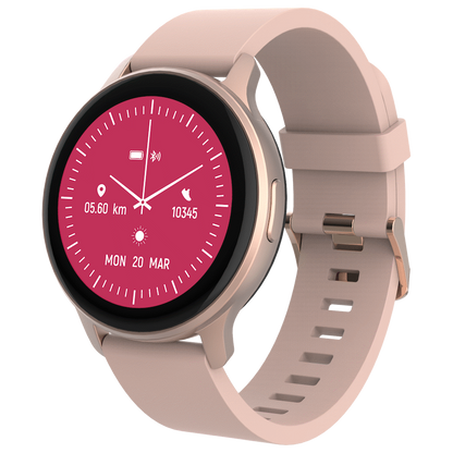 Volkano Active Tech Trend series Watch with heart rate monitor - Gold