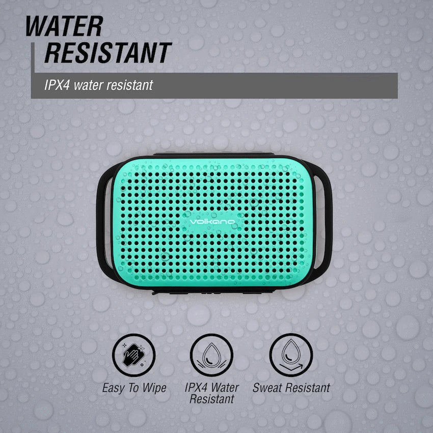 Volkano Pumped Series Wearable Speaker with Armband - Mint
