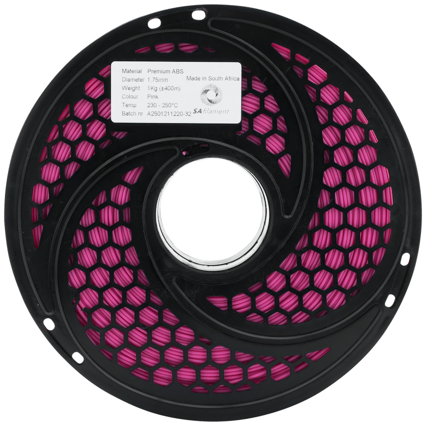 SA Filament ABS Premium Filament 1kg - Pink