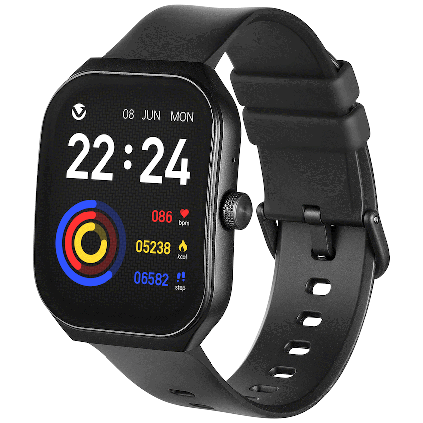 Volkano Spirit Series Smart Watch - Black