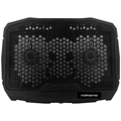 Volkano Glacier Series Upright Notebook Cooling Stand with Dual Fans