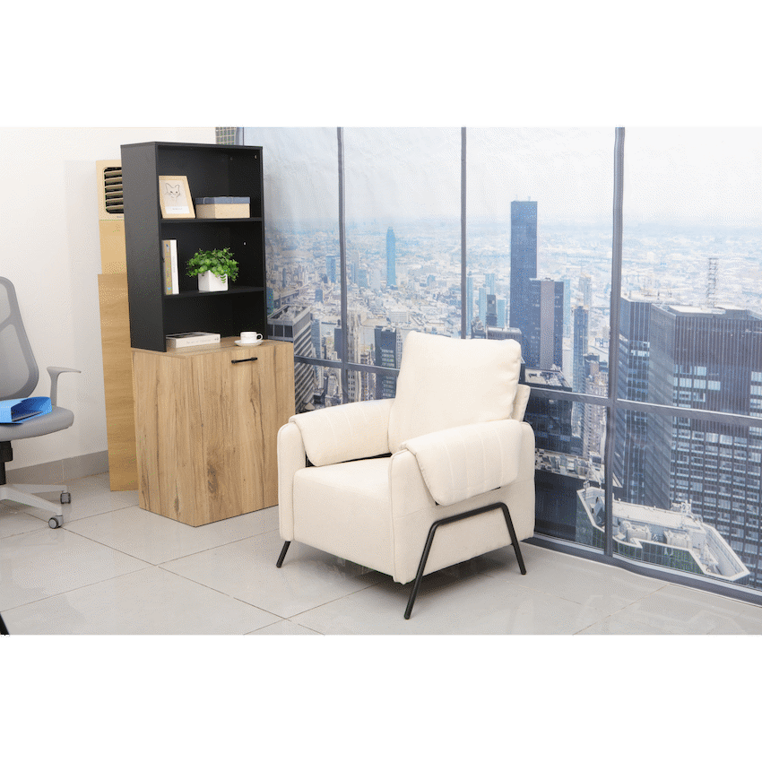 Adaptive Desk, With  Bookshelf