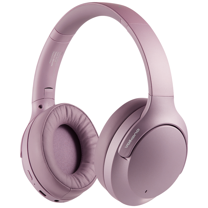 Volkano Odyssey ANC Bluetooth Wireless Headphone - Rose Gold