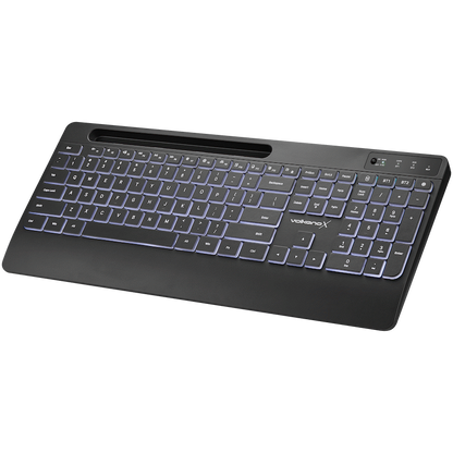 VolkanoX Gem Bluetooth Wireless Keyboard and Mouse - Black