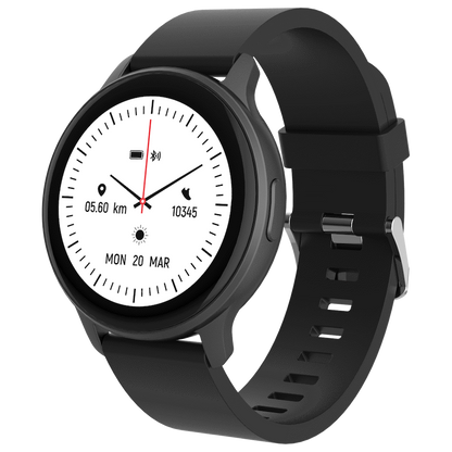 Volkano Active Tech Trend series Watch with heart rate monitor - Black