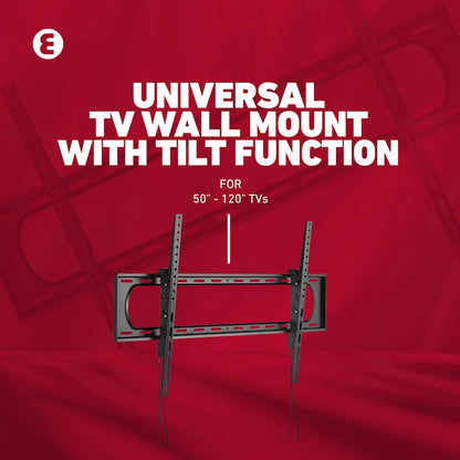 Ellies Solid Series Heavy Duty  Tilt TV Wall Mount  60" - 120" TVs