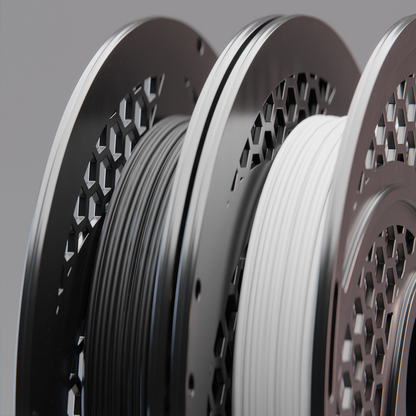 SA Filament 2x 350g PLA Black and White Twin Pack