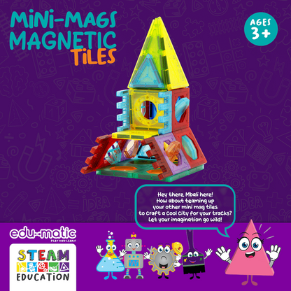 56 Magnetic Tiles, Windows and Stickers