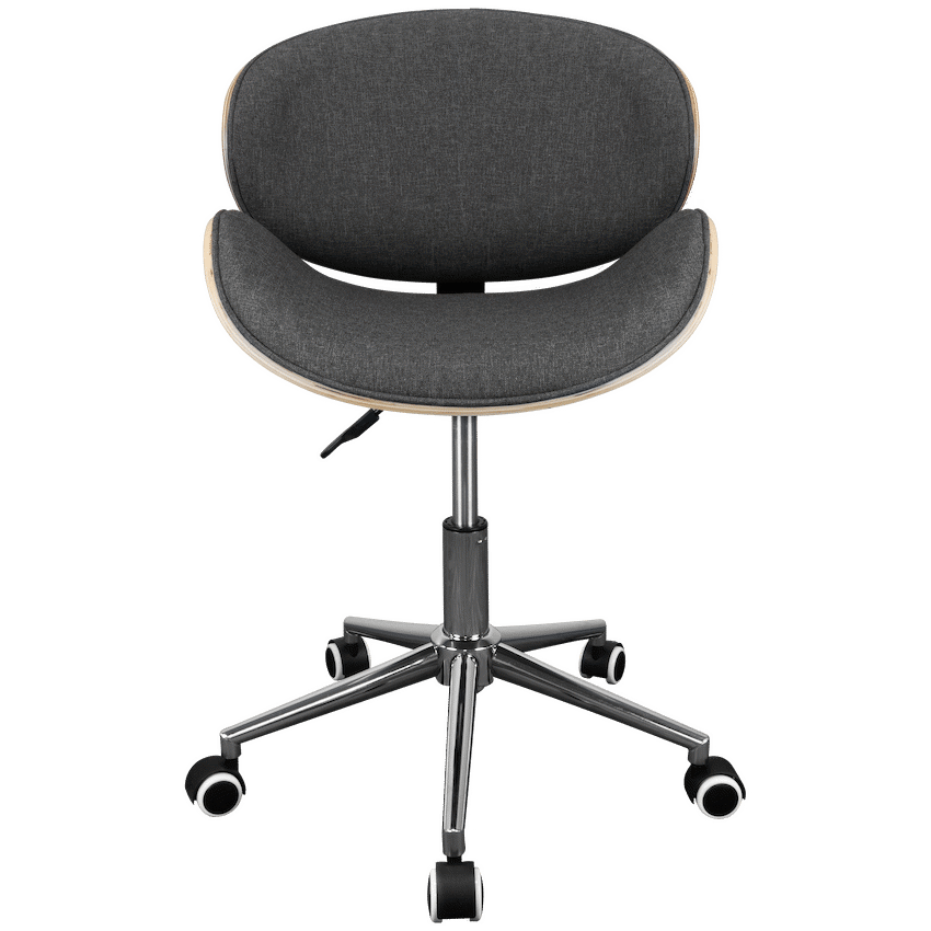 Amos Mid Back Office Chair - Grey