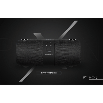 VolkanoX Python Series Bluetooth Speaker - Black