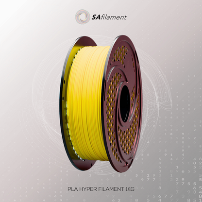 SA Filament PLA Hyper Filament 1kg - Yellow